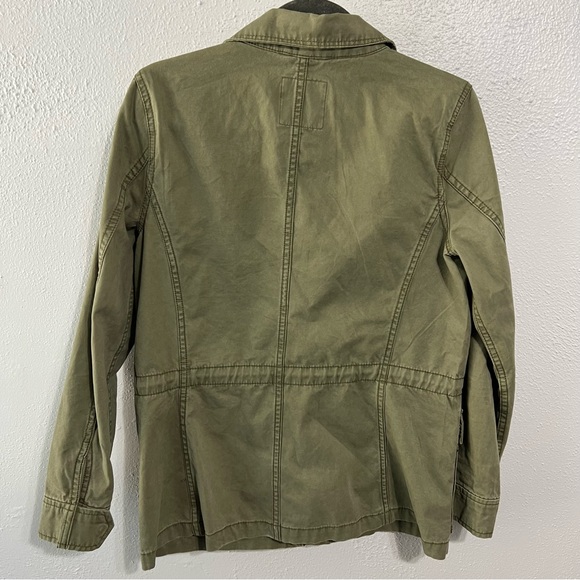 Madewell green cargo jacket size med - Picture 3 of 8